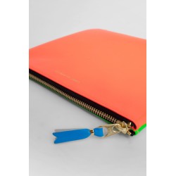 super fluo leather line wallet