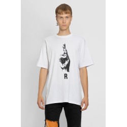 oversized t-shirt with hand sign print