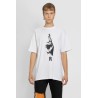 oversized t-shirt with hand sign print