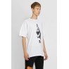 oversized t-shirt with hand sign print