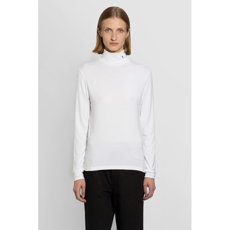 rs hand sign sleeves print turtleneck