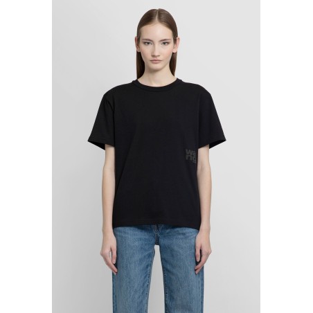 puff logo tee in cotton jersey