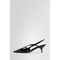 patent leather slingback pumps