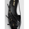 patent leather slingback pumps