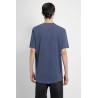 clear jersey v-neck t-shirt