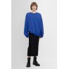 flip hip oversized sweat-shirt