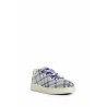 check knit box sneakers