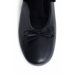 leather ballerinas