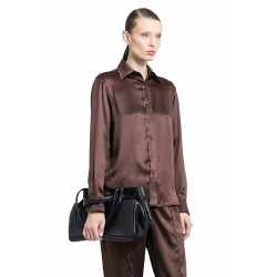 fluid charmeuse silk shirt