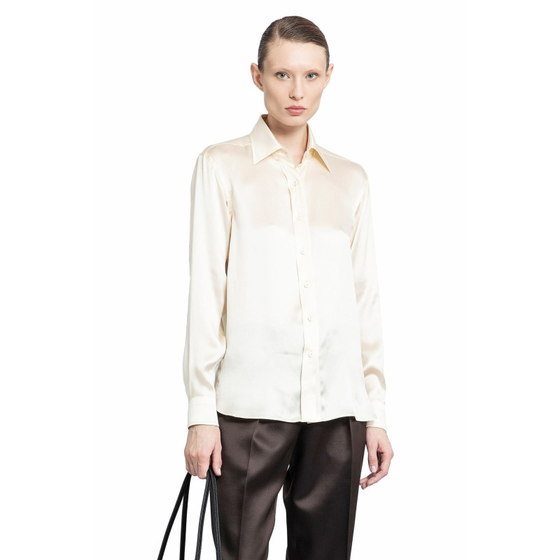 silk satin shirt