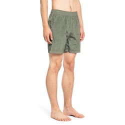 b0943 nylon metal swim shorts