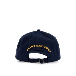 cotton gabardine baseball cap with