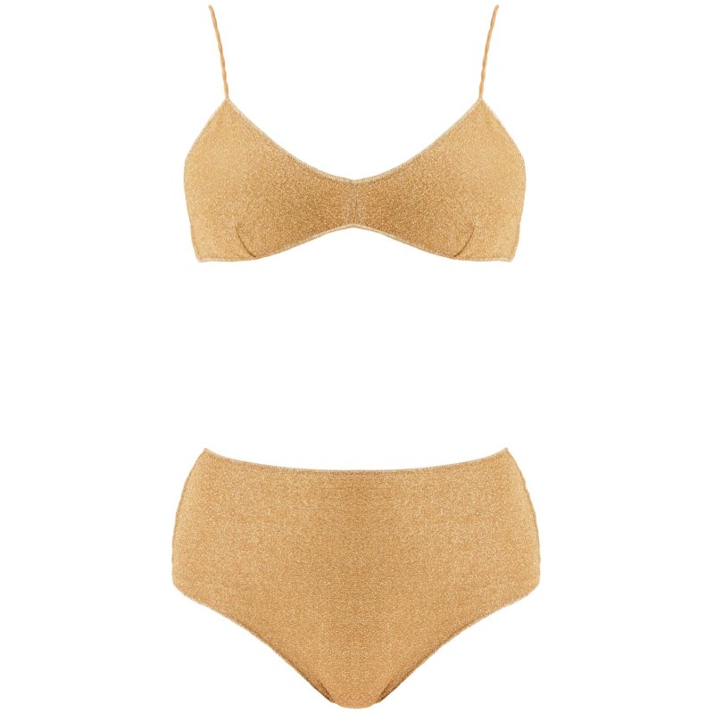 high-waisted lumière bikini set