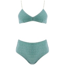 high-waisted lumière bikini set