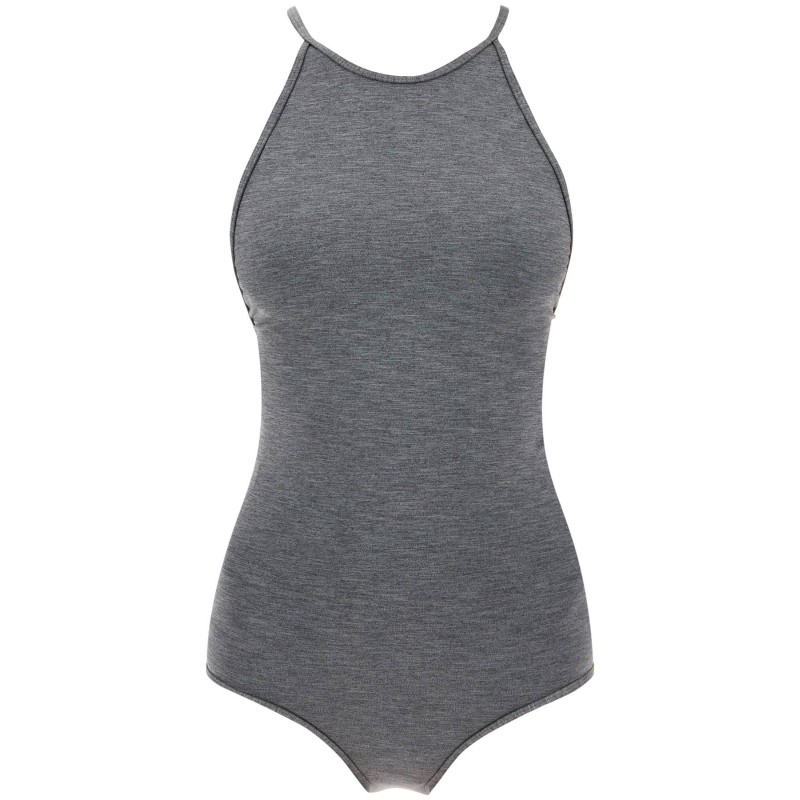 halter neck one-piece swims