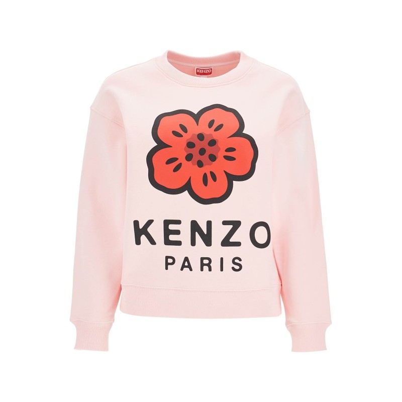 boke flower crewneck sweat