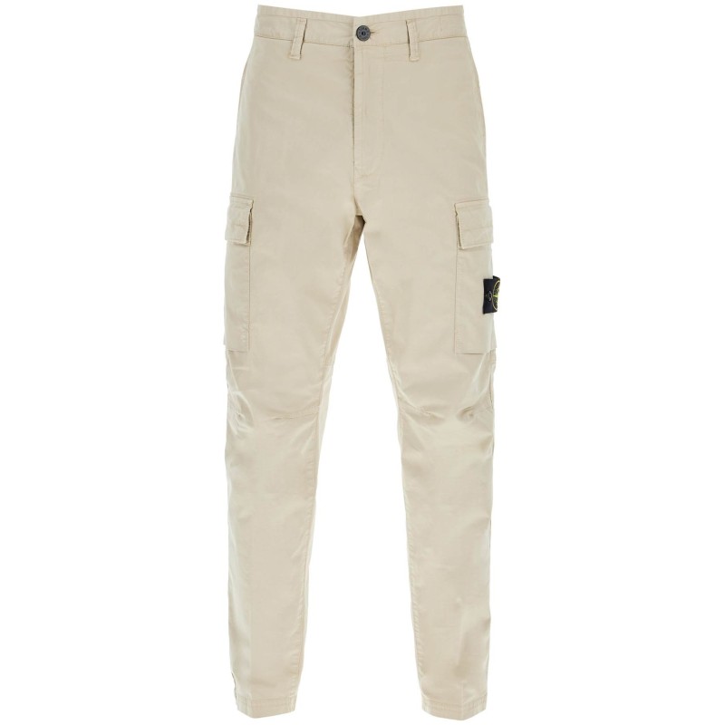 cargo twill stretch-tc pants