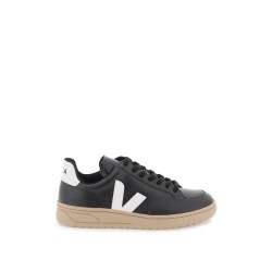 leather v-12 sneakers