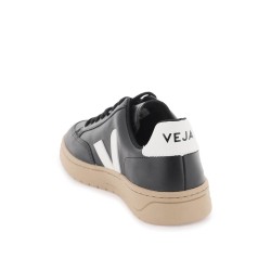 leather v-12 sneakers