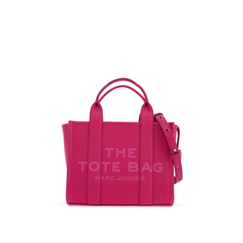 the leather small tote bag