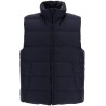 reversible down-filled vest