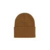 beanie hat with logo patch