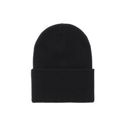 beanie hat with logo patch