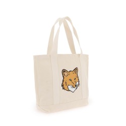 fox head tote bag