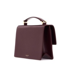 'venice leather handbag with palmell