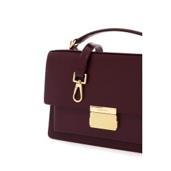 'venice leather handbag with palmell