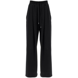 wide jersey pants for comfortable fit