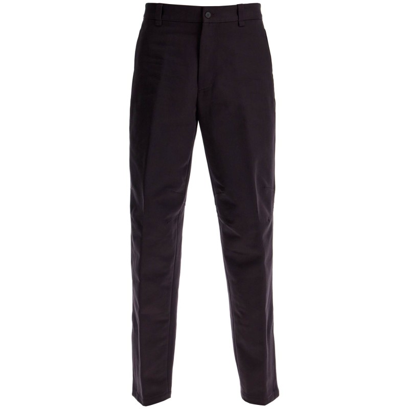 biker gabardine trousers