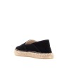 canvas espadrilles with logo embroidery