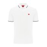 polo shirt with contrasting finishing details