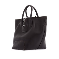 leather medium-sized swing bag for women