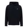 hooded sweatshirt with embroidered pony