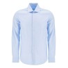 slim fit twill shirt for men