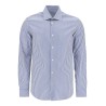 slim fit twill shirt for men