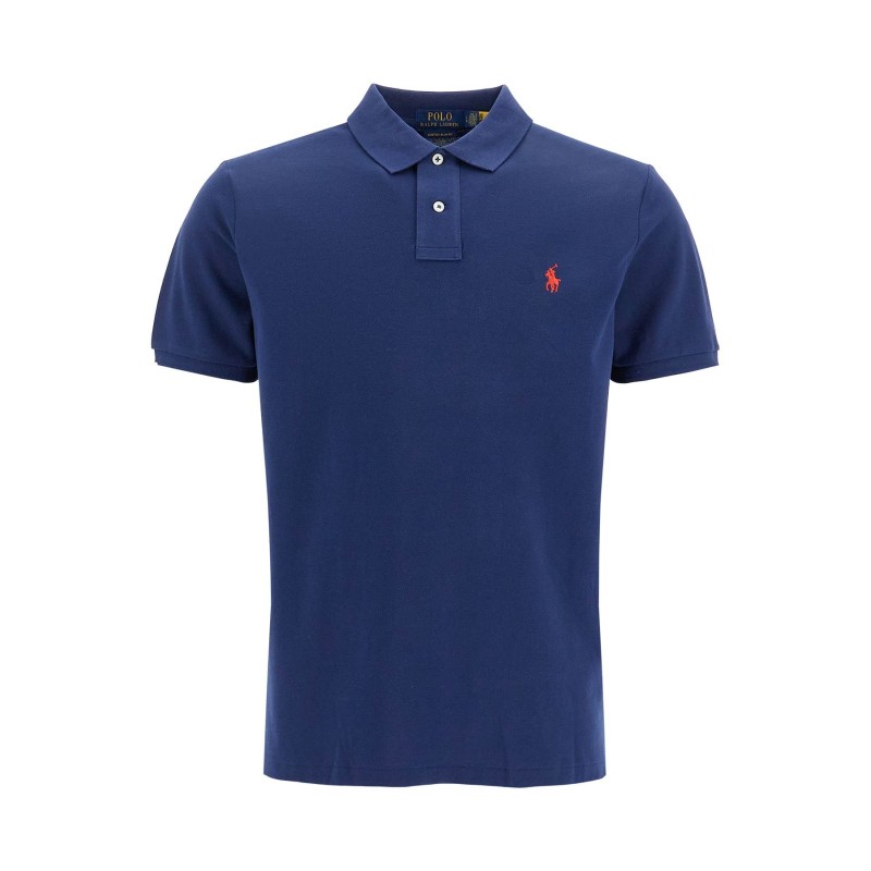 custom slim fit short sleeve polo shirt