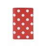 polka-dot bifold wallet