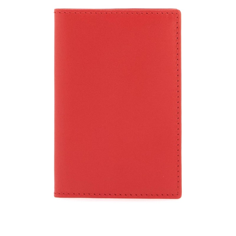 leather compact wallet