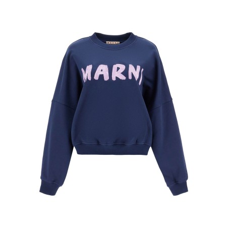 crewneck sweatshirt with logo