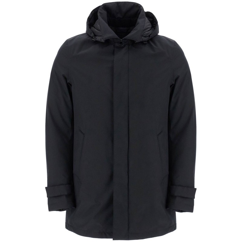 laminar padded carcoat in gore-tex 2l