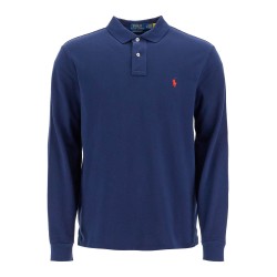 long-sleeved polo shirt