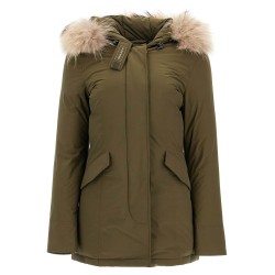 luxury arctic parka with fur