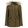 luxury arctic parka with fur