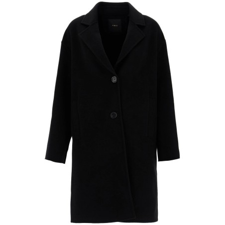 double wool coat with screwdriver design