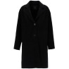 double wool coat with screwdriver design