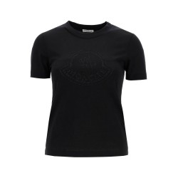 'logo rhinestone t-shirt