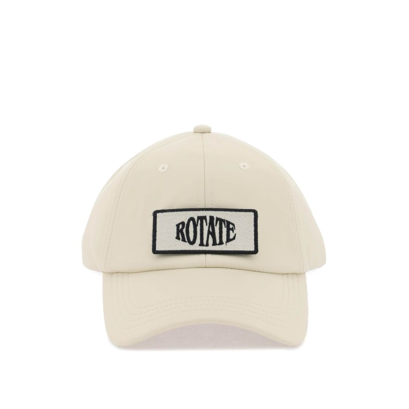 baseball cap with logo patch